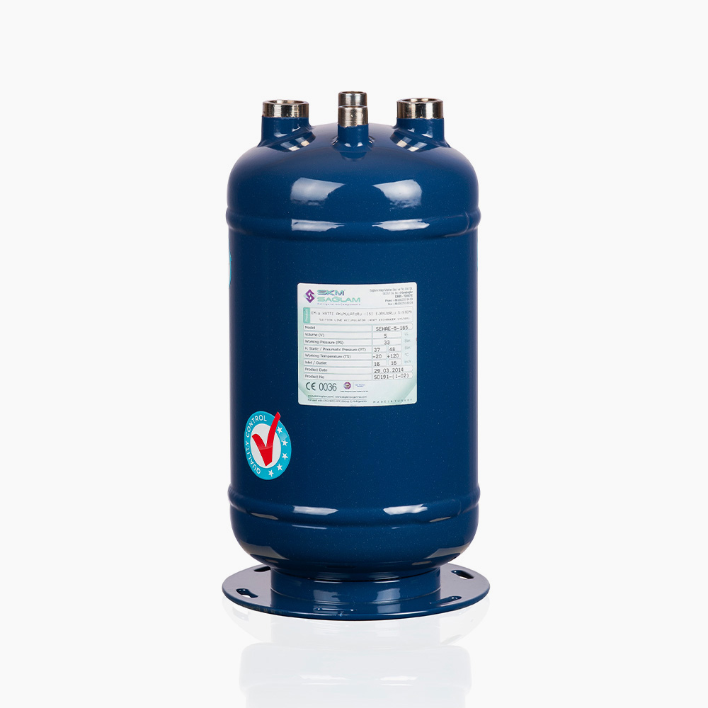 SUCTION LINE ACCUMULATORS & HEAT EXCHANGER SYSTEMS – SEHAE SERIES