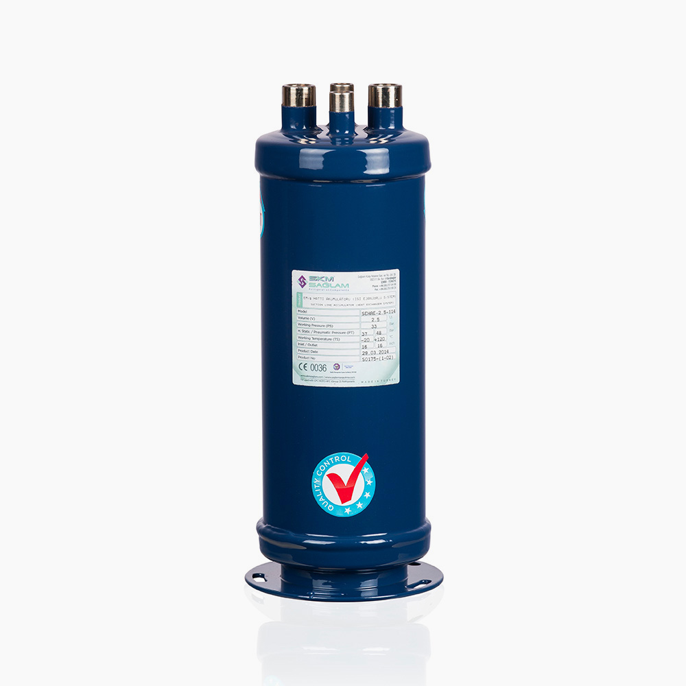 SUCTION LINE ACCUMULATORS & HEAT EXCHANGER SYSTEMS – SEHAE SERIES