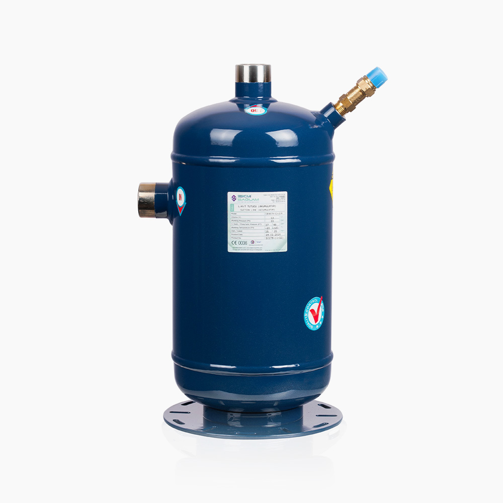SUCTION LINE ACCUMULATORS – SEHALT SERIES