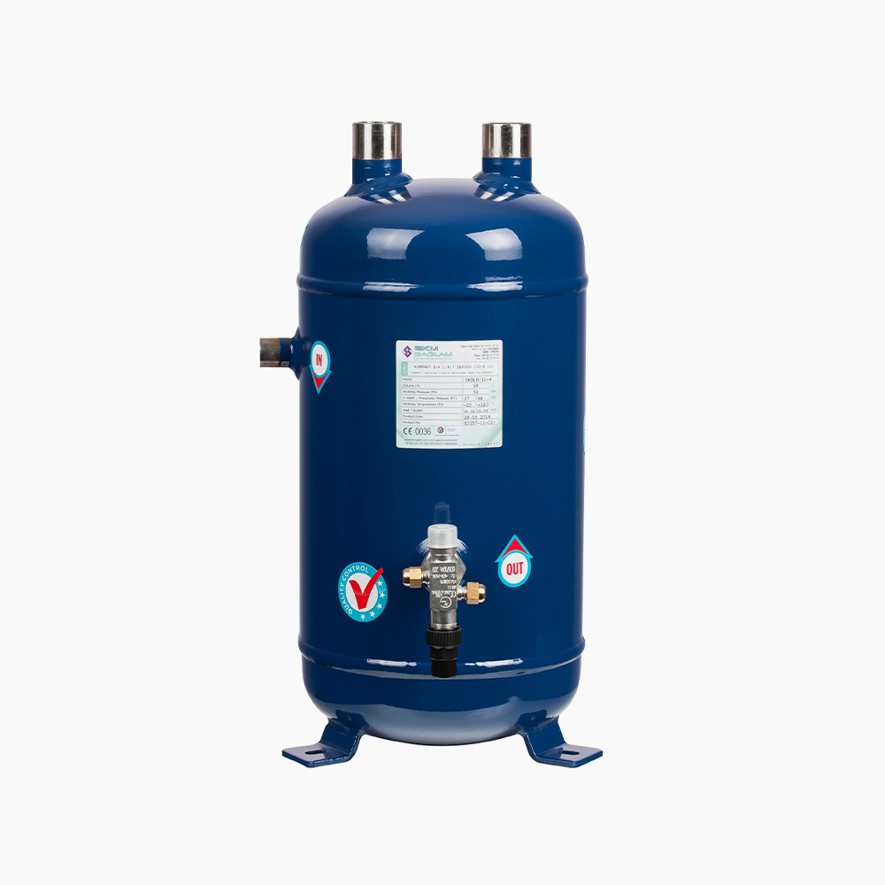 COMPACT LIQUID RECEIVERS & HEAT EXCHANGERS WITH VALVE