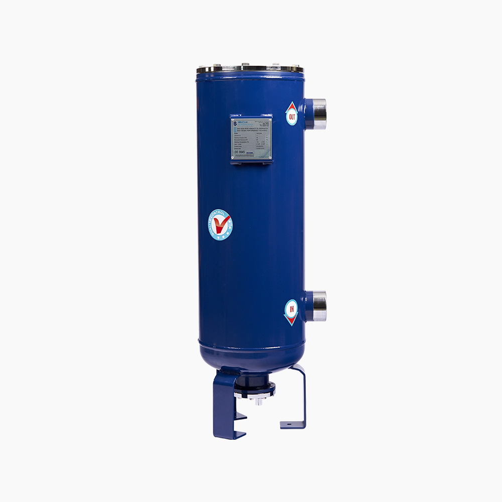 HIGH PERFORMANCE OIL SEPARATORS WITH RESERVOIRS