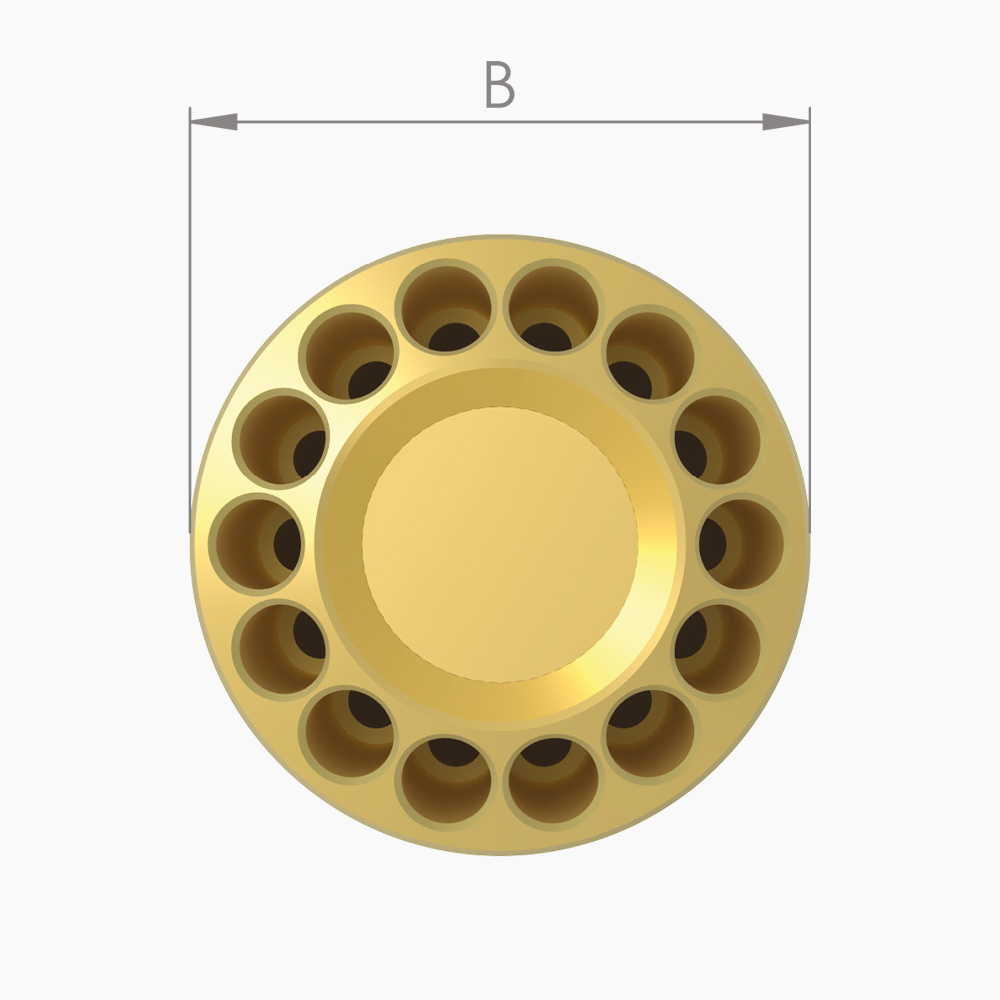 NOZZLE-TYPE DISTRIBUTOR DIMENSIONS