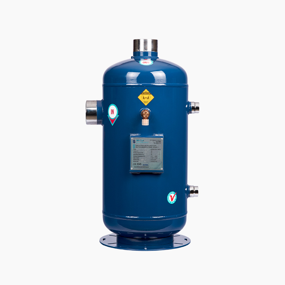 SUCTION LINE ACCUMULATORS & HEAT EXCHANGER SYSTEMS – SEHAELT SERIES