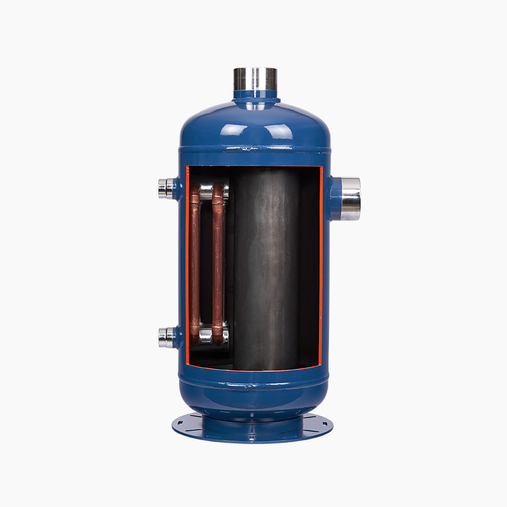 SUCTION LINE ACCUMULATORS & HEAT EXCHANGER SYSTEMS – SEHAELT SERIES