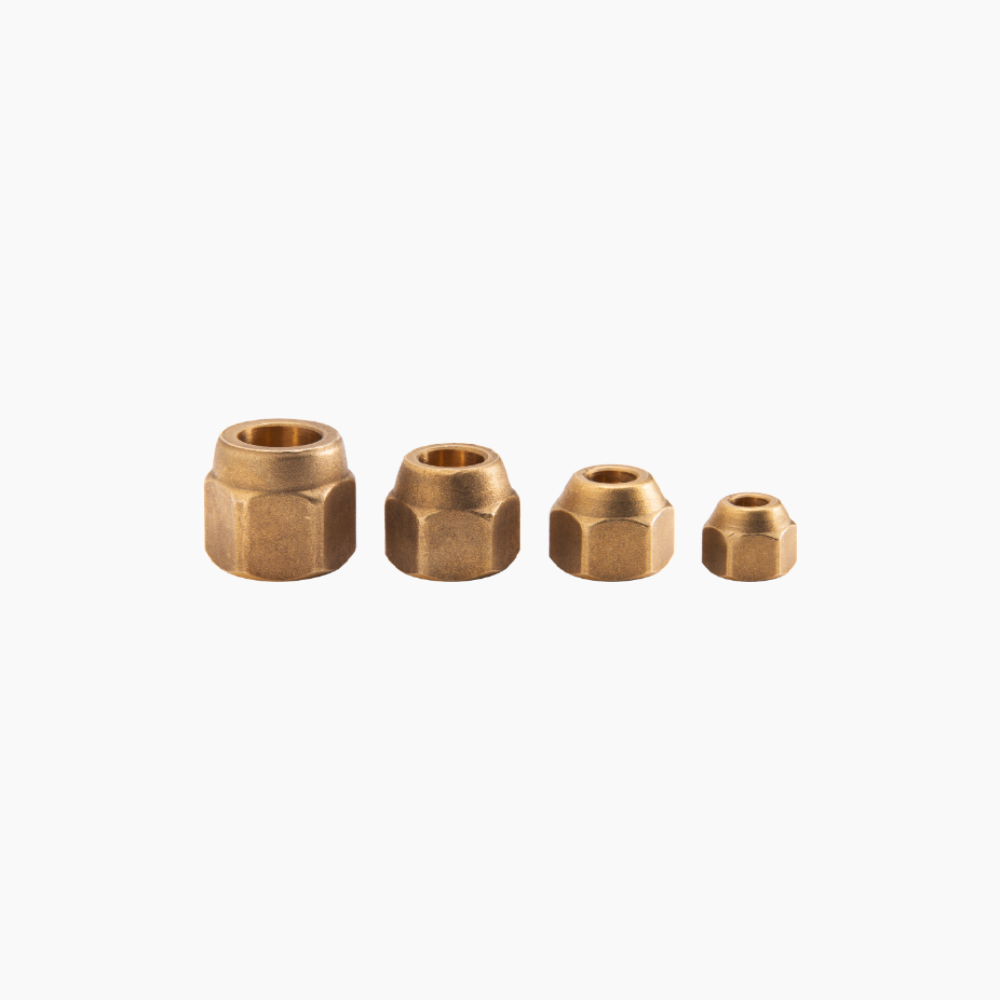 SAE Flare Nuts For Inch Tubing (Hot Forged Brass)