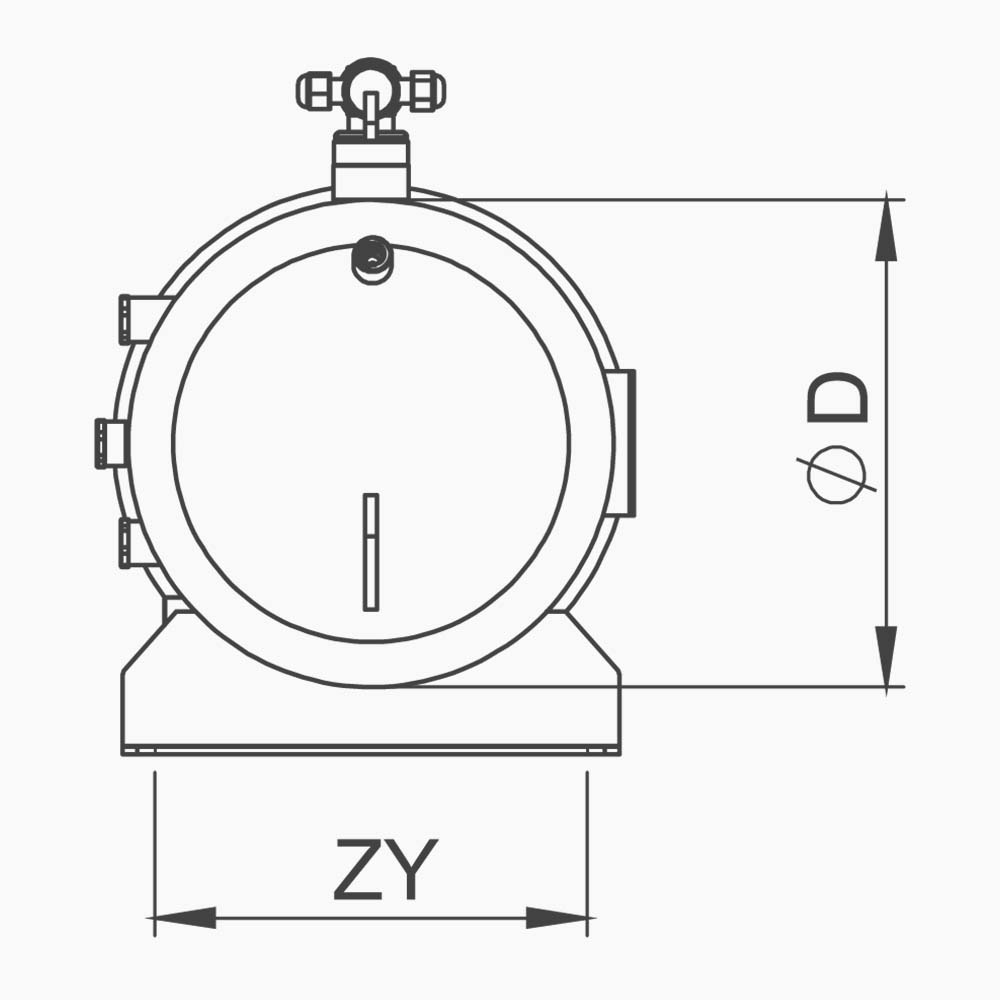 UNIVERSAL LIQUID RECEIVERS WITH VALVE