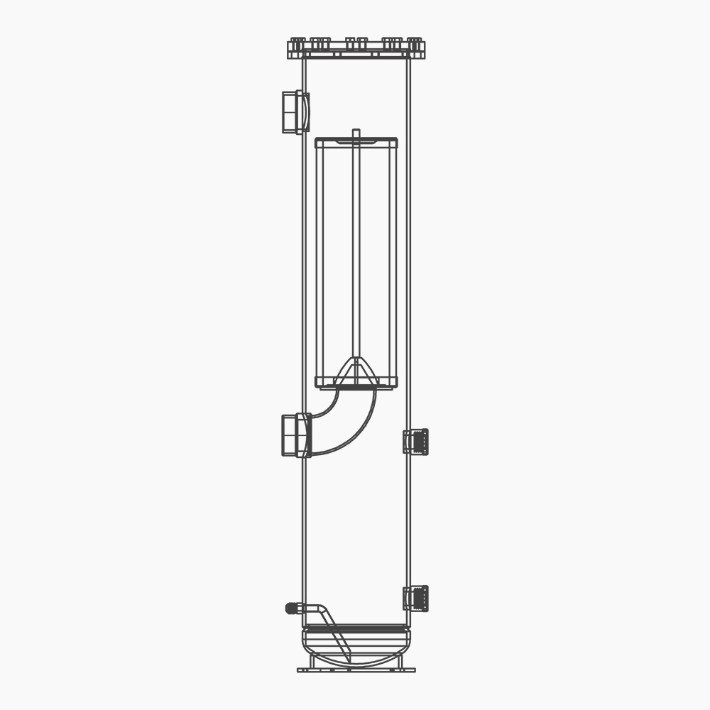 HIGH PERFORMANCE OIL SEPARATORS WITH RESERVOIRS